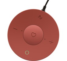 Умная колонка Sber Boom Mini SBDV-00095 Салют красный 5W 1.0 BT/Wi-Fi (SBDV-00095T)