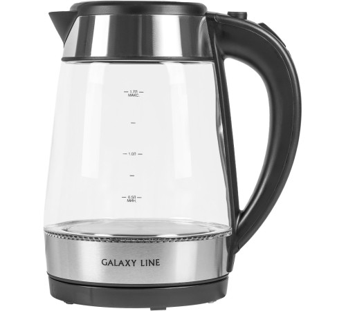 Чайник электрический Galaxy Line GL 0558 1.7л. 2200Вт нержавеющая сталь/черный корпус: стекло/пластик (ГЛ0558Л) Чайник электрический Galaxy Line GL 0558 1.7л. 2200Вт нержавеющая сталь/черный корпус: стекло/пластик (ГЛ0558Л)