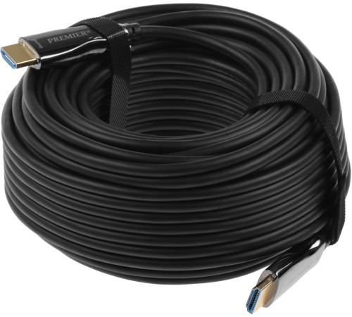 Кабель соединительный аудио-видео Premier 5-807 HDMI (m)/HDMI (m) 25м. позолоч.конт. черный (5-807 25.0) Кабель соединительный аудио-видео Premier 5-807 HDMI (m)/HDMI (m) 25м. позолоч.конт. черный (5-807 25.0)
