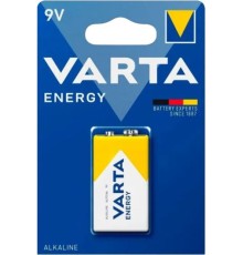 Батарея Varta Energy 6LR61 BL1 Alkaline 9V (1шт) блистер
