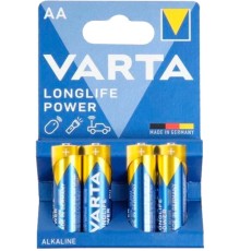 Батарея Varta Longlife power High Energy LR6 BL4 Alkaline AA (4шт) блистер