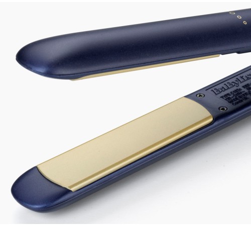 Выпрямитель Babyliss 2516PE синий макс.темп.:230С покрытие:титаново-керам.