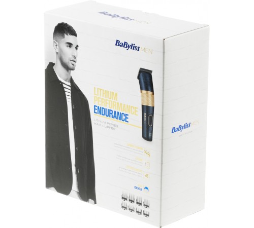 Машинка для стрижки Babyliss E986E черный (насадок в компл:8шт) Машинка для стрижки Babyliss E986E черный (насадок в компл:8шт)
