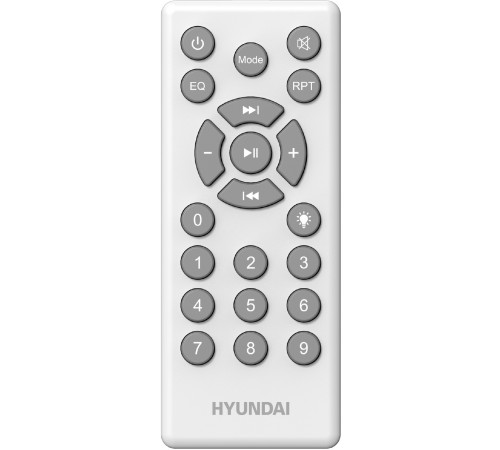 Минисистема Hyundai H-MC1292 черный 18Вт FM USB BT micro SD