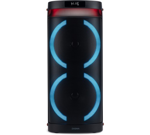 Минисистема Digma D-MC1750 черный 60Вт FM USB BT micro SD Минисистема Digma D-MC1750 черный 60Вт FM USB BT micro SD