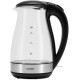 Чайник электрический Starwind SKP3039 1.7л. 2200Вт черный корпус: стекло/пластик