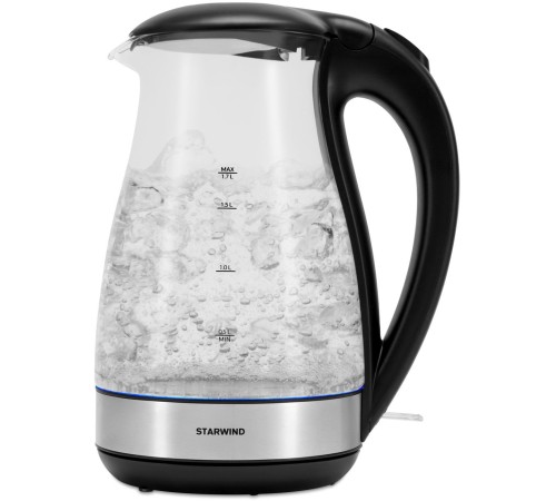 Чайник электрический Starwind SKP3039 1.7л. 2200Вт черный корпус: стекло/пластик Чайник электрический Starwind SKP3039 1.7л. 2200Вт черный корпус: стекло/пластик