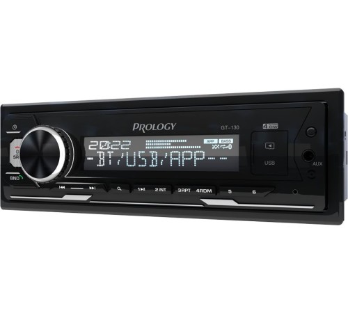 Автомагнитола Prology GT-130 1DIN 4x55Вт v4.2 ПДУ (PRGT130) Автомагнитола Prology GT-130 1DIN 4x55Вт v4.2 ПДУ (PRGT130)