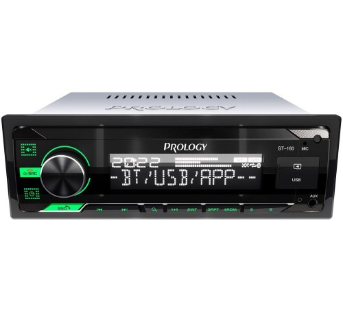 Автомагнитола Prology GT-160 1DIN 4x55Вт v4.2 ПДУ (PRGT160) Автомагнитола Prology GT-160 1DIN 4x55Вт v4.2 ПДУ (PRGT160)