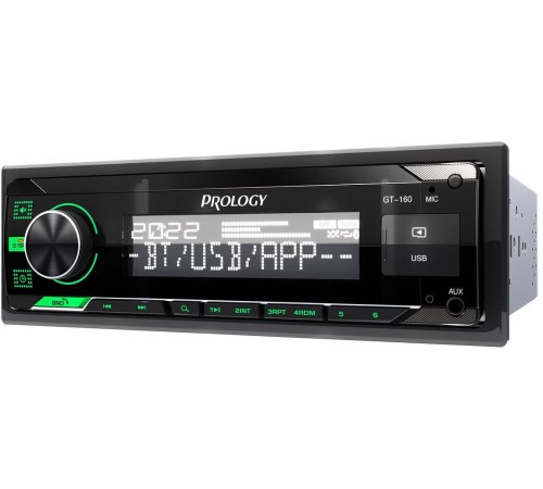 Автомагнитола Prology GT-160 1DIN 4x55Вт v4.2 ПДУ (PRGT160) Автомагнитола Prology GT-160 1DIN 4x55Вт v4.2 ПДУ (PRGT160)