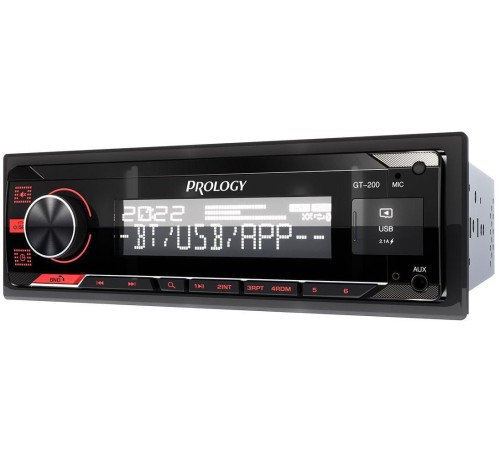 Автомагнитола Prology GT-200 1DIN 4x55Вт v4.2 ПДУ (PRGT200)