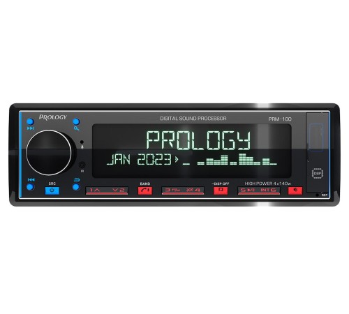 Автомагнитола Prology PRM-100 1DIN 4x140Вт v4.2 ПДУ RDS (PRPRM100) Автомагнитола Prology PRM-100 1DIN 4x140Вт v4.2 ПДУ RDS (PRPRM100)