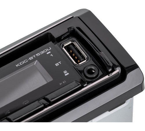 Автомагнитола Kenwood KDC-BT530U 1DIN 4x50Вт v3.0 USB 2.0 DSP 1 RDS