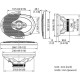 Колонки автомобильные Kenwood KFC-PS6986 600Вт 88дБ 4Ом 15x23см (6x9дюйм) (ком.:2кол.) коаксиальные четырехполосные