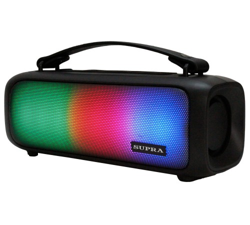 Аудиомагнитола Supra BTS-510 черный 20Вт MP3 FM(dig) USB BT microSD Аудиомагнитола Supra BTS-510 черный 20Вт MP3 FM(dig) USB BT microSD