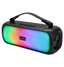 Аудиомагнитола Supra BTS-690 черный 40Вт MP3 FM(dig) USB BT microSD
