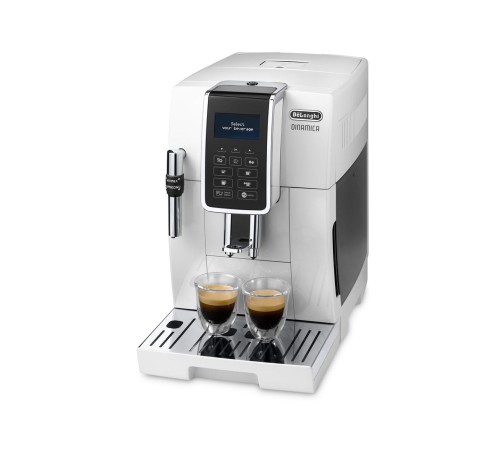 Кофемашина Delonghi Dinamica ECAM350.35.W 1450Вт белый Кофемашина Delonghi Dinamica ECAM350.35.W 1450Вт белый