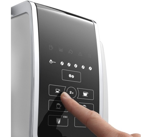 Кофемашина Delonghi Dinamica ECAM350.50.SB 1450Вт серебристый Кофемашина Delonghi Dinamica ECAM350.50.SB 1450Вт серебристый