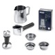 Кофеварка рожковая Delonghi EC885.GY 1300Вт серый