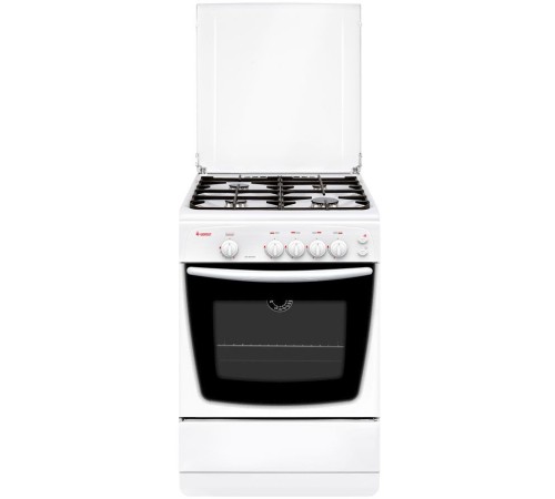 Плита Газовая Gefest CG 60MC6 K73 белый (металлическая крышка) реш.чугун Плита Газовая Gefest CG 60MC6 K73 белый (металлическая крышка) реш.чугун
