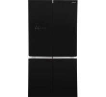 Холодильник Hitachi R-WB720VUC0 GBK 3-хкамерн. черный стекло инвертер