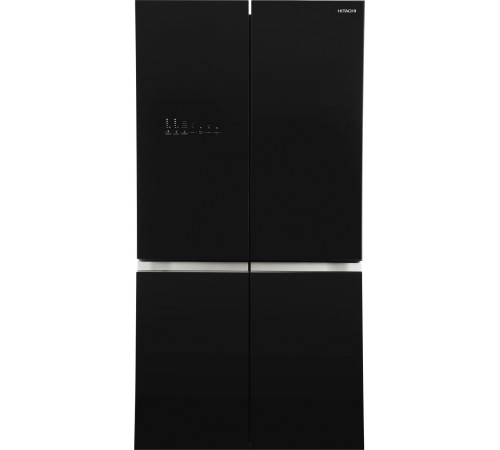 Холодильник Hitachi R-WB720VUC0 GBK 3-хкамерн. черный стекло инвертер Холодильник Hitachi R-WB720VUC0 GBK 3-хкамерн. черный стекло инвертер