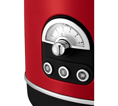 Тостер Kitfort КТ-4004-1 815Вт красный/черный Тостер Kitfort КТ-4004-1 815Вт красный/черный