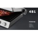 Электрогриль Polaris PGP 2803 2000Вт серебристый
