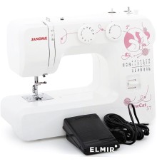 Швейная машина Janome Sew Cat 57 белый/рисунок