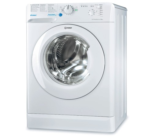 Стиральная машина Indesit Innex BWSB 51051 класс: A загр.фронтальная макс.:5кг белый Стиральная машина Indesit Innex BWSB 51051 класс: A загр.фронтальная макс.:5кг белый