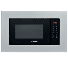 Микроволновая печь Indesit MWI 120 GX 20л. 800Вт серебристый/черный (встраиваемая)