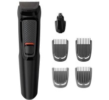 Триммер Philips MG3710/15 черный (насадок в компл:6шт)