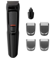 Триммер Philips MG3710/15 черный (насадок в компл:6шт)