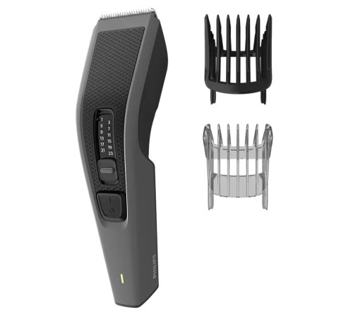 Машинка для стрижки Philips HC3525/15 черный (насадок в компл:2шт) Машинка для стрижки Philips HC3525/15 черный (насадок в компл:2шт)