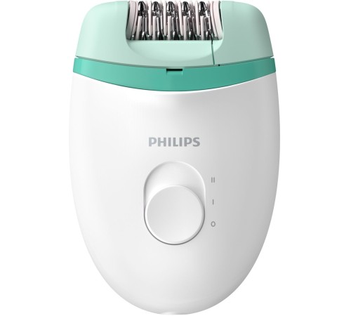 Эпилятор Philips BRE224/00 скор.:2 насад.:1 белый/мятный Эпилятор Philips BRE224/00 скор.:2 насад.:1 белый/мятный