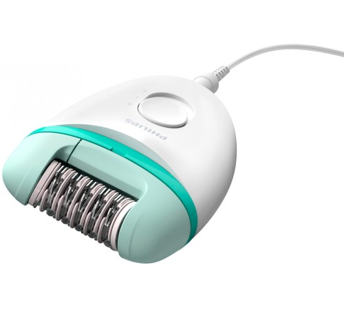 Эпилятор Philips BRE224/00 скор.:2 насад.:1 белый/мятный Эпилятор Philips BRE224/00 скор.:2 насад.:1 белый/мятный