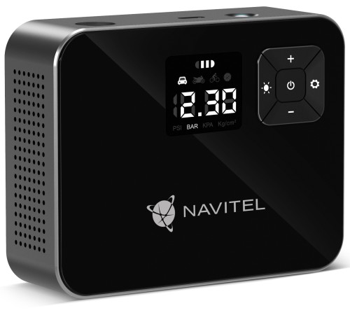 Автомобильный компрессор Navitel AIR 15 AL 15л/мин шланг 0.26м Автомобильный компрессор Navitel AIR 15 AL 15л/мин шланг 0.26м