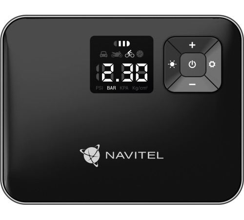 Автомобильный компрессор Navitel AIR 15 AL 15л/мин шланг 0.26м Автомобильный компрессор Navitel AIR 15 AL 15л/мин шланг 0.26м