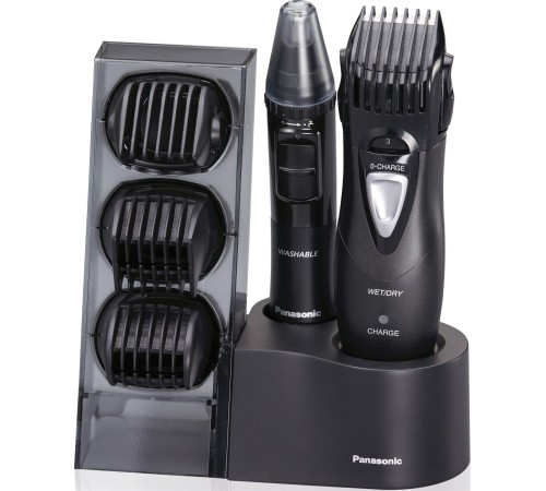 Триммер Panasonic ER-GY10CM черный 1Вт (насадок в компл:3шт) Триммер Panasonic ER-GY10CM черный 1Вт (насадок в компл:3шт)