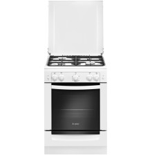 Плита Газовая Gefest ПГ 6100-02 0309 белый (металлическая крышка) реш.чугун