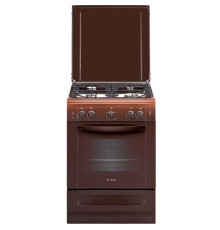 Плита Газовая Gefest ПГ 6100-02 0310 коричневый (металлическая крышка) реш.чугун
