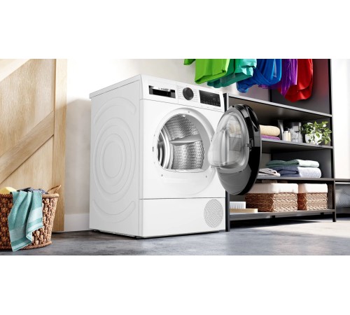 Сушильная машина Bosch WQG24500BY пан.англ. кл.энер.:A++ макс.загр.:9кг белый