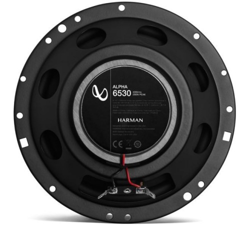 Колонки автомобильные Infinity Alpha 6530 290Вт 91дБ 4Ом 16см (6.5дюйм) (ком.:2кол.) коаксиальные трехполосные Колонки автомобильные Infinity Alpha 6530 290Вт 91дБ 4Ом 16см (6.5дюйм) (ком.:2кол.) коаксиальные трехполосные