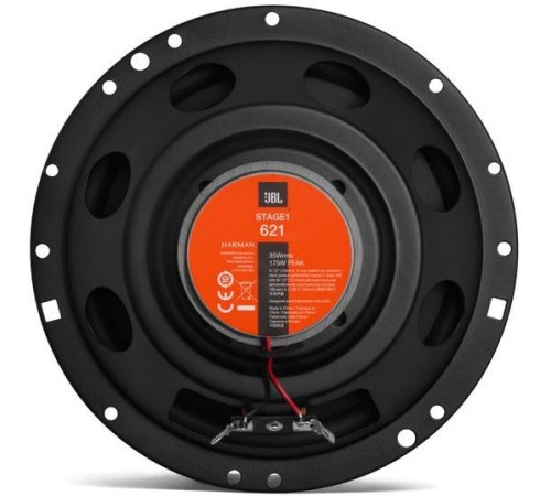 Колонки автомобильные JBL Stage1 621 175Вт 90дБ 4Ом 16см (6.5дюйм) (ком.:2кол.) коаксиальные двухполосные Колонки автомобильные JBL Stage1 621 175Вт 90дБ 4Ом 16см (6.5дюйм) (ком.:2кол.) коаксиальные двухполосные