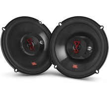 Колонки автомобильные JBL Stage3 637F (без решетки) 225Вт 92дБ 3Ом 16см (6.5дюйм) (ком.:2кол.) коаксиальные трехполосные
