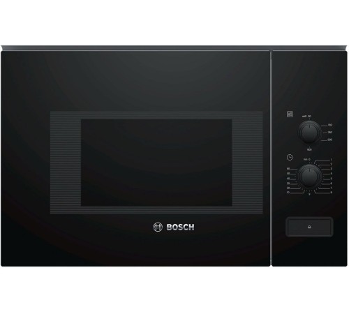 Микроволновая печь Bosch BFL520MB0 20л. 800Вт черный (встраиваемая) Микроволновая печь Bosch BFL520MB0 20л. 800Вт черный (встраиваемая)