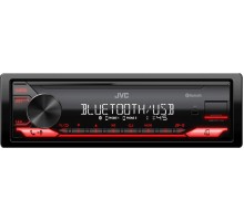 Автомагнитола JVC KD-X182BT 1DIN 4x50Вт v4.2 ПДУ RDS