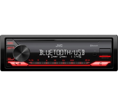 Автомагнитола JVC KD-X182BT 1DIN 4x50Вт v4.2 ПДУ RDS Автомагнитола JVC KD-X182BT 1DIN 4x50Вт v4.2 ПДУ RDS