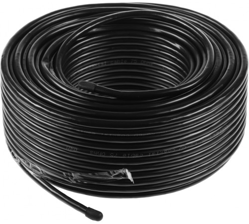 Кабель Premier CONNECT-AV RG-6/U CCS BK 50м. (катушка:50м) черный (21-320 50) Кабель Premier CONNECT-AV RG-6/U CCS BK 50м. (катушка:50м) черный (21-320 50)