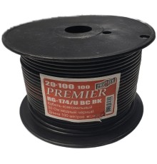 Кабель Premier RG-174/U BC BK 100м. черный (20-100 100)